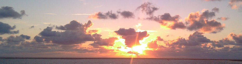 Sonnenuntergang am Südstrand